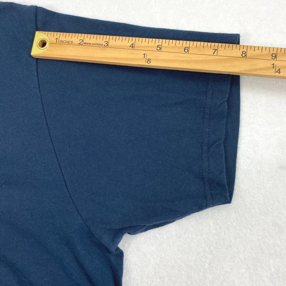Levis Mens Large Graphic T-Shirt Navy Blue‎ American Quality Original Logo Tee